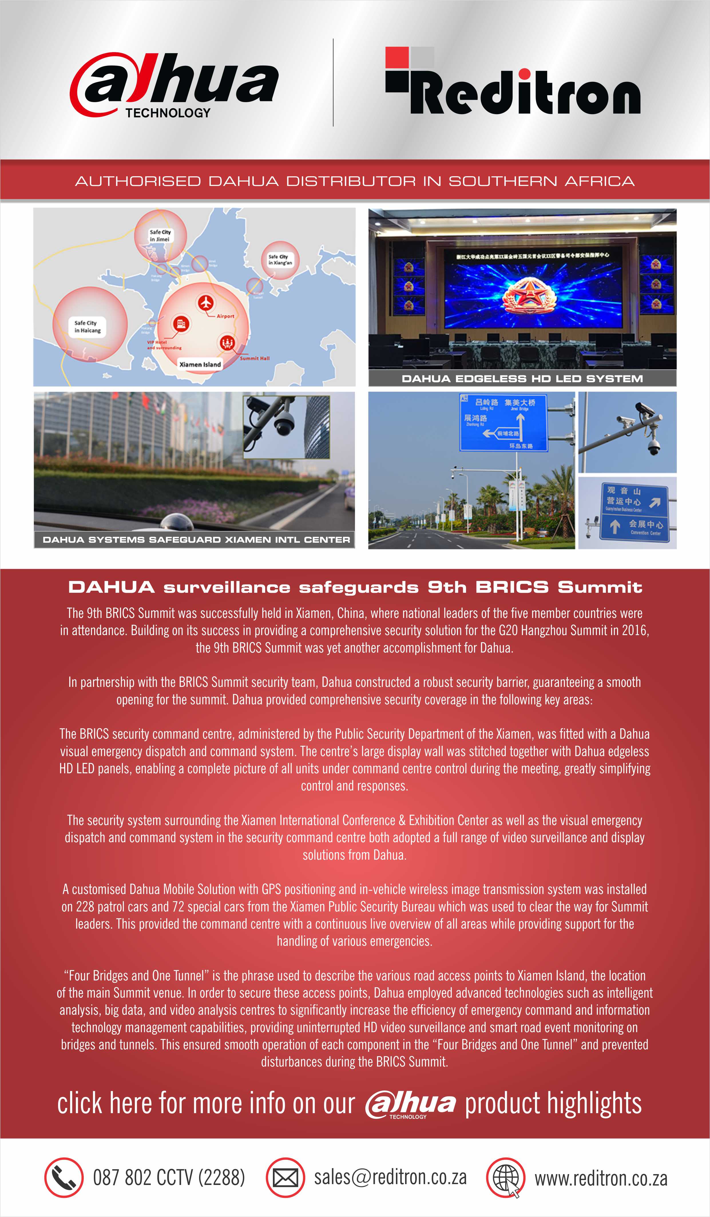 2017 Oct Dahua BRICS Reditron Emailer