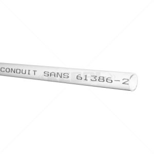 Conduit PVC - 20mm SABS per 4m