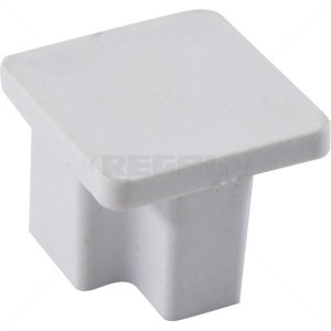 Trunking PVC - 16 x 25 End Cap - White