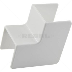 Trunking PVC - 40 x 40 External Corner - White