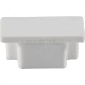 Trunking PVC - 40 x 40 End Cap - White