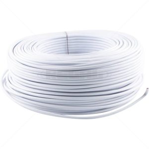 Comms - 8 Core White / 100m BC Tinned