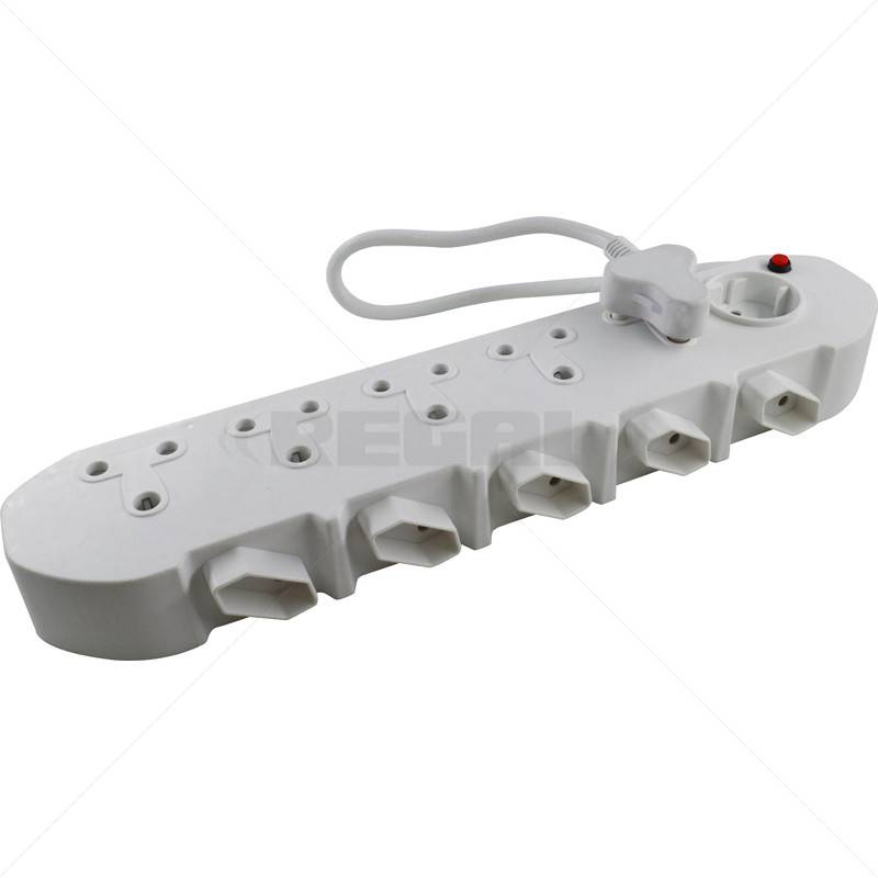 Multiplug 5x16A 6x2 Pin Not Switched - Reditron