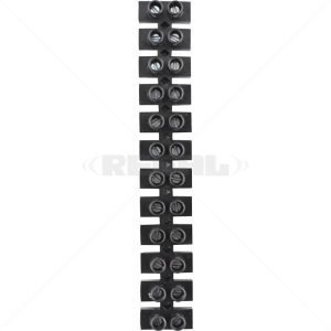 Connector Block - 15A 12 Way Black