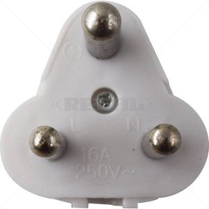 Plug Top - 15A Standard White