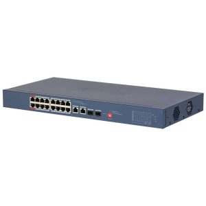 Dahua Switch Cloud Managed 16 PoE 10/100 2-Port GB RJ45 2-Port GB SFP